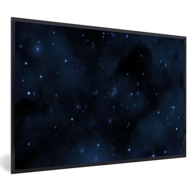 Poster Bilder - 60x40 cm Nacht - Universum - Sternenhimmel (Gr. 60x40 cm)