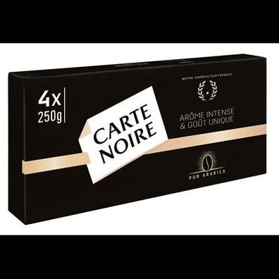 Kaffee Carte Noire 100% Arabica Exclusif, gemahlen 8 x 250 g
