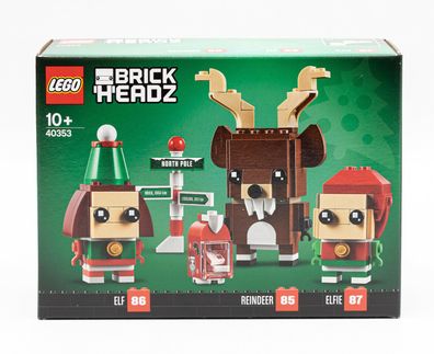 LEGO 40353 BrickHeadz Rentier und Elfen Weihnachts-Set Weihnachten NEU OVP