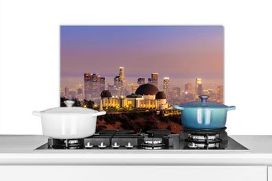Spritzschutz Küchenrückwand - 60x40 cm Los Angeles - Skyline - Architektur