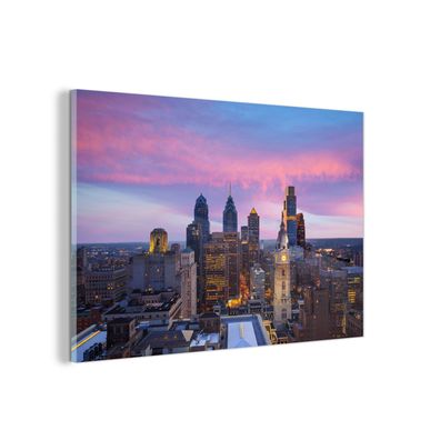 Glasbild Glasfoto Wandbild 60x40 cm Städte - Skyline - Vereinigte Staaten
