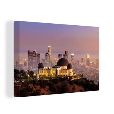 Leinwandbilder - Wanddeko 120x80 cm Los Angeles - Skyline - Architektur