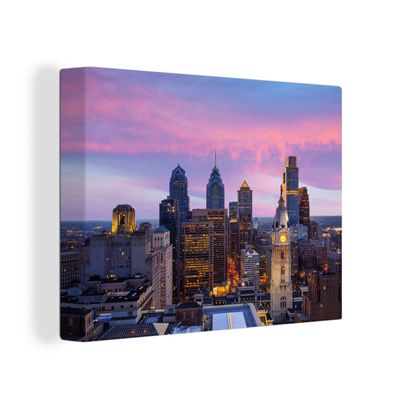 Leinwandbilder - Wanddeko 40x30 cm Städte - Skyline - Vereinigte Staaten