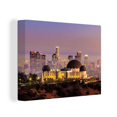 Leinwandbilder - Wanddeko 120x90 cm Los Angeles - Skyline - Architektur