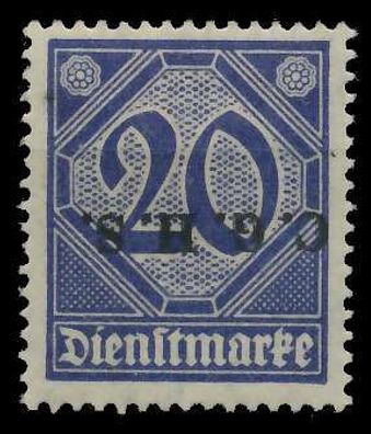 Oberschlesien DIENST Nr 11IV ungebraucht X4CA7AE