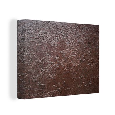 Leinwandbilder - Wanddeko 120x90 cm Rost - Industriell - Metall (Gr. 120x90 cm)