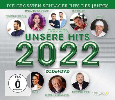 Various Artists: Unsere Hits 2022 - - (CD / Titel: Q-Z)