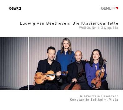 Ludwig van Beethoven (1770-1827): Klavierquartette WoO 36 Nr.1-3 - Genuin - (CD ...