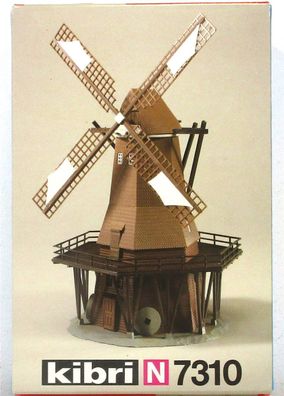 Kibri N 7310 Bausatz Windmühle in Lemkenhafen auf Fehmarn - OVP (1758f)