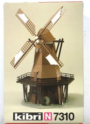 Kibri N 7310 Bausatz Windmühle in Lemkenhafen auf Fehmarn - OVP (1757f)