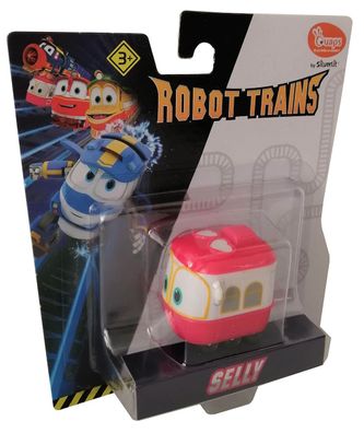 Silverlit Robot Trains Selly Roboterzug Mini Spiel-Figur Lokomotive Lok weiß rot
