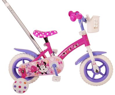 10 Zoll Kinder Fahrrad Mädchenfahrrad Kinderfahrrad Rad Bike Disney Minnie Mouse