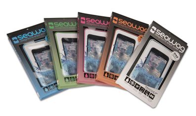 SEAWAG wasserdichte (IPX8 bis 25 m!) Handyhülle / Smartphonecase 5,7" versch. Farben