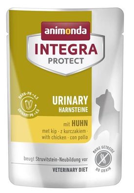 animonda ¦ Integra Protect - Urinary - Huhn - 24 x 85g ¦ Diät-Nassfutter für Katze...