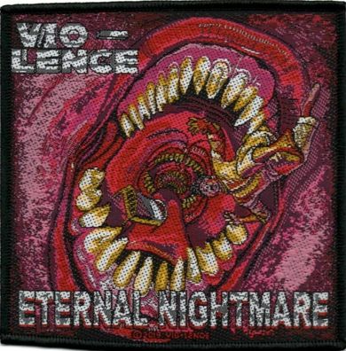 Vio-Lence - Eternal Nighthmare gewebter Aufnäher / woven Patch 100% offizielles Merch