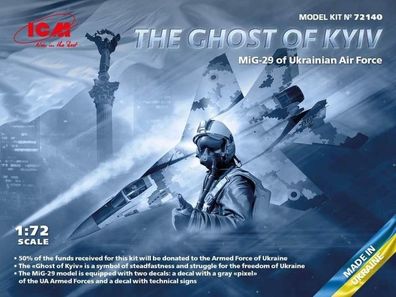 Neuheit ICM !! THE GHOST OF KYIV ! A Limited Special Version FROM THE MIG 29 !