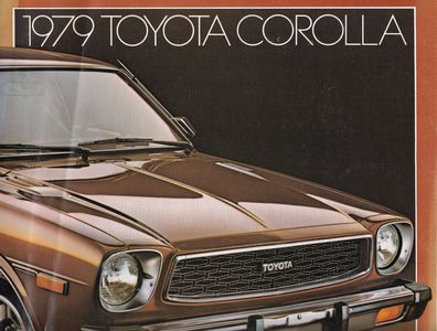 1979 Toyota Corolla, Autoprospekt USA