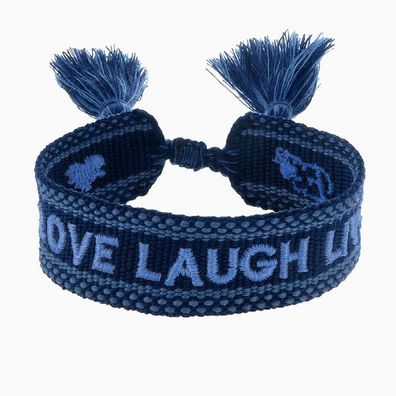 Armband - Textil - LOVE LAUGH LIVE