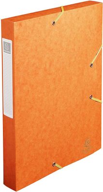 Exacompta Sammelbox Cartobox DIN A4 40 mm orange