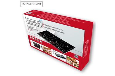 Royalty Line RL-DIP4000.2: Doppelplatten-Induktionsherd