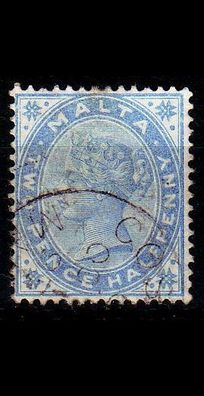 MALTA [1885] MiNr 0007 b ( O/ used )