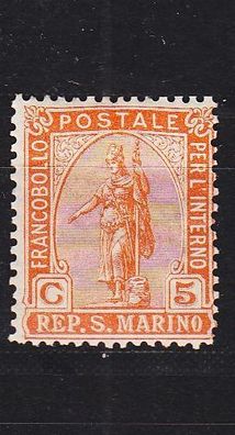 SAN MARINO [1899] MiNr 0033 ( * / mh )