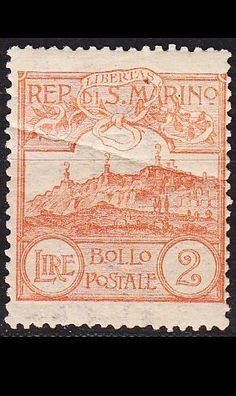 SAN MARINO [1921] MiNr 0080 ( oG/ no gum )