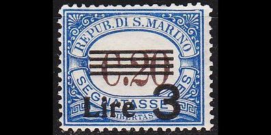 SAN MARINO [Porto] MiNr 0063 ( * / mh )