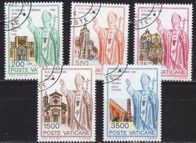 Vatikan Vatican [1991] MiNr 1046-50 ( O/ used )