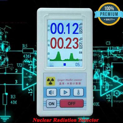 Geigerzaehler Nuclear Radiation Detector Dosimeter Gamma Roentgenprufgeraet