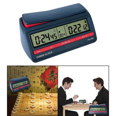 Professionelle Digitale Schach Clock Count Up Down Timer Bord Spiel Uhr