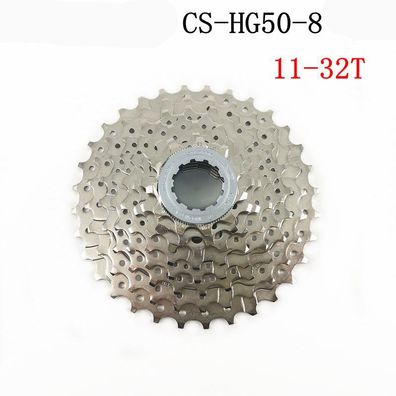 Fur Shimano Kassette Cs-Hg50 8-Fach, Fahrradkassette, Silber, 11-32T