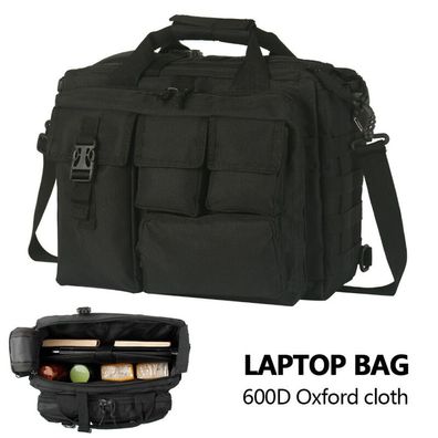 Neu Maenner Laptop Taschen Taktische Aktentasche Computer Schulter Handtaschen