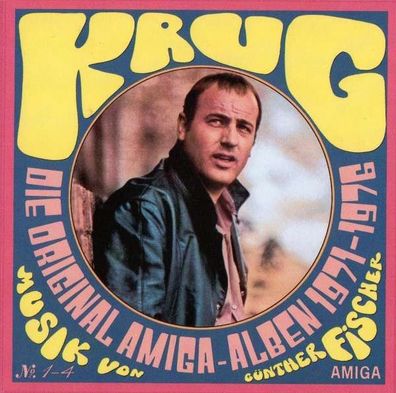 Manfred Krug: Amiga Vinyl-Box 1 - 4 (180g) (Limited Numbered Edition) - Sechzehnze...