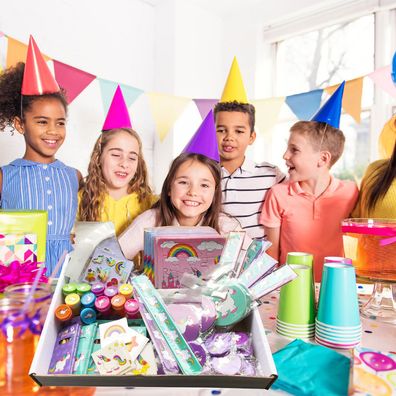 Einhorn Party 100 Kleinspielwaren Mitgebsel Kindergeburtstag Schultütenfüller