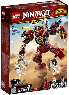 LEGO Ninjago 70665 - Samurai-Roboter mit 3 Minifiguren Nya Kruncha Nuckal
