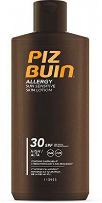 Piz Buin Allergy Sun Sensitive Skin Lotion LSF 30 Sonnencreme Allergiker 200 ml