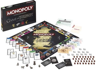Winning Moves 44062 Monopoly Game of Thrones Collectors Edition Brettspiel