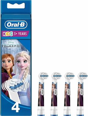 Oral-B Kids Aufsteckbürsten Frozen Die Eiskönigin Elektrische Zahnbürste 4 Stück