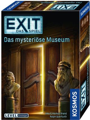 KOSMOS 694227 EXIT Das Spiel Das mysteriöse Museum Level Einsteiger Escape Room