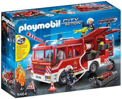 Playmobil City Action 9464 Feuerwehr-Rüstfahrzeug Ergänzungsset mit Zubehör