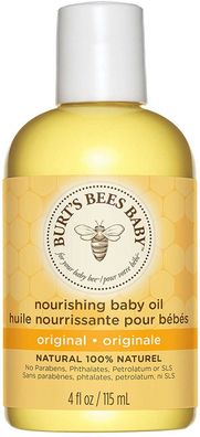 Burt’s Bees Original Natürliches Babyöl Pflegeöl Aprikosen Traubenöl 115 ml