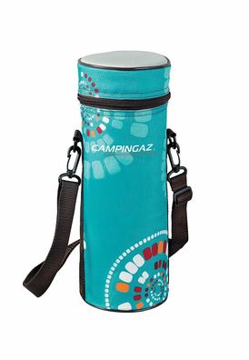 Campingaz Ethnic Minimaxi 1.5 L Flaschenkühler Kühltasche mit Tragegurt blau