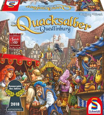 Schmidt Spiele 49341 Die Quacksalber von Quedlinburg Kennerspiel des Jahres 2018