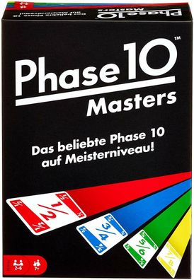 Mattel Games FPW34 Phase 10 Masters Kartenspiel Kinderspiel Familienspiel