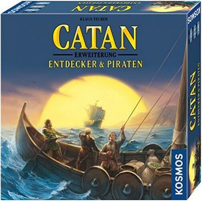 Kosmos 693411 Catan Erweiterung Entdecker und Piraten Strategiespiel 2-4 Spieler