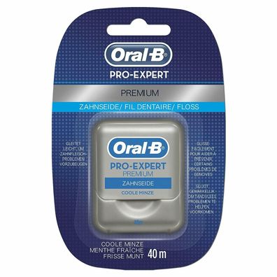 Oral-B Pro-Expert Premium Zahnseide Floss Coole Minze 40 m Mundpflege 4er Pack