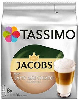 Tassimo Jacobs Typ Latte Macchiato Classico Kaffee 40 Kapseln 5 x 264 g 5er Pack