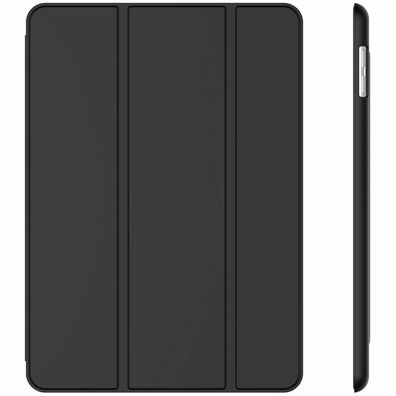 JETech iPad Hülle Slim-Fit Smart Case Schutzhülle mit Stanfunktion Schwarz