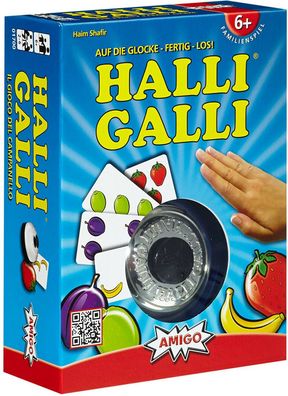 Amigo 1700 Halli Galli Kartenspiel Kinderspiel Familienspiel Gesellschaftsspiel
